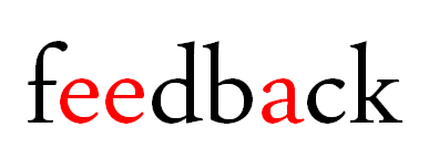 feedback