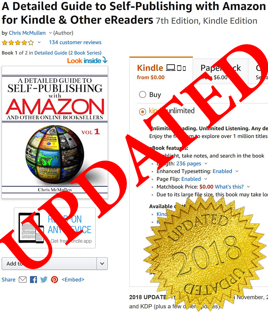 Kindle Book Update | chrismcmullen